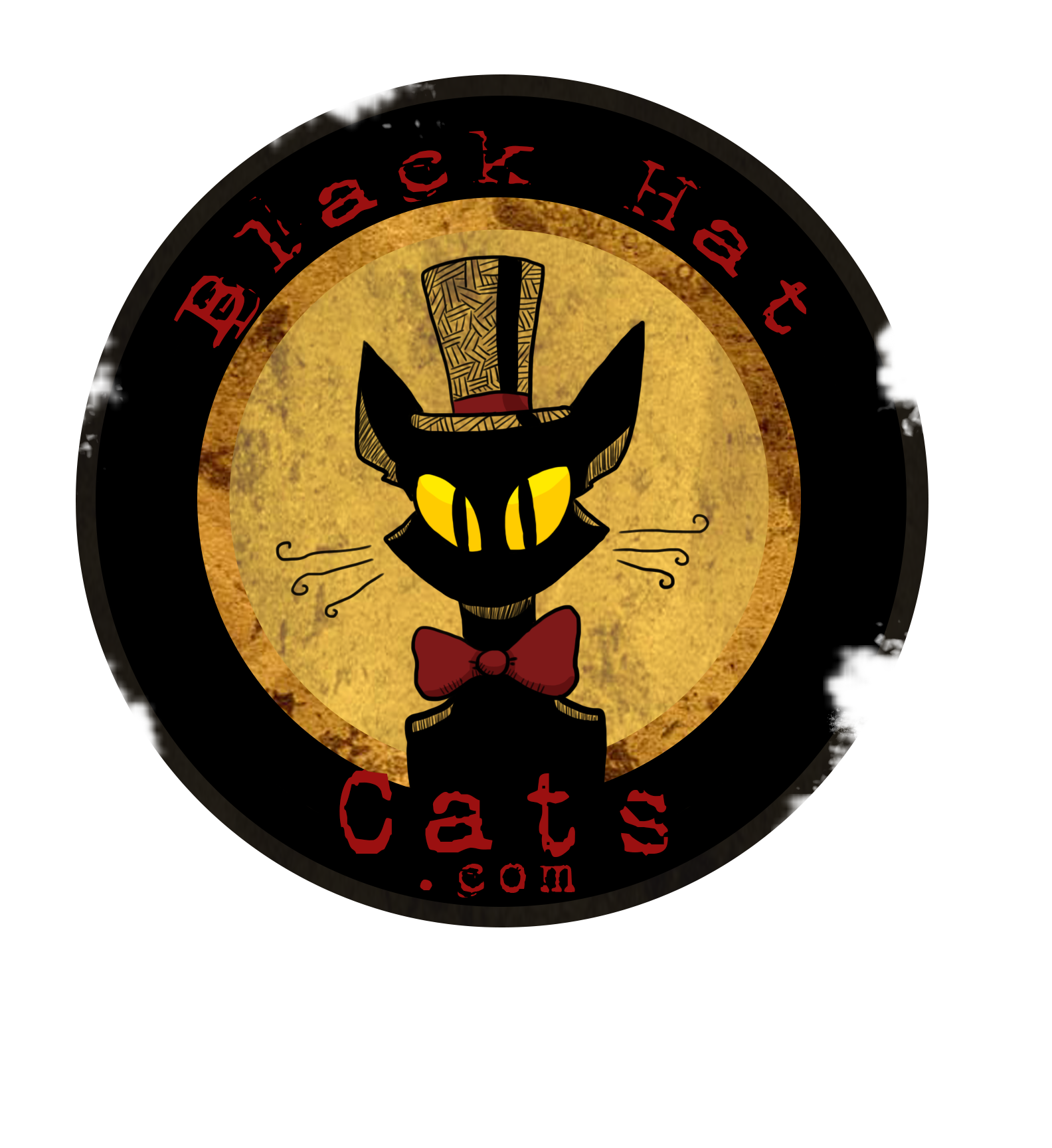 Black Hat Cats Nikola Cat Logo